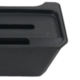 Maxbell Black under Seat Storage Box Auto Rear Middle Box Bin for Tesla Model Y