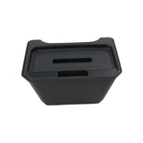 Maxbell Black under Seat Storage Box Auto Rear Middle Box Bin for Tesla Model Y