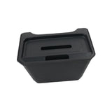 Maxbell Black under Seat Storage Box Auto Rear Middle Box Bin for Tesla Model Y