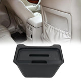Maxbell Black under Seat Storage Box Auto Rear Middle Box Bin for Tesla Model Y