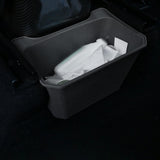 Maxbell Black under Seat Storage Box Auto Rear Middle Box Bin for Tesla Model Y