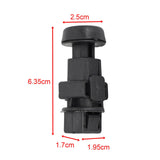 Maxbell Car Rear Trunk Hood Stopper Buffer 65822-br00A Black for Nissan Qashqai