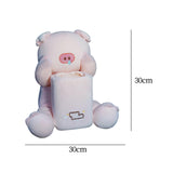 Maxbell Cartoon Car Tissue Box Trash Can Interior Decoration Car Armrest Storage Box