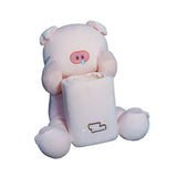 Maxbell Cartoon Car Tissue Box Trash Can Interior Decoration Car Armrest Storage Box