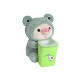 Maxbell Soft Plush Car Tissue Box Trash Bin Interior Decoration Cartoon Tissue Cover