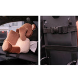 Maxbell Soft Plush Car Tissue Box Trash Can Trash Bag Interior Decoration Napkin Box Bear