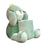 Maxbell Soft Plush Car Tissue Box Trash Can Trash Bag Interior Decoration Napkin Box Dragon