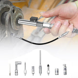 Maxbell 9 Pieces Grease Coupler Kit High Hardness Alloy Steel Greasing Accessory Kit