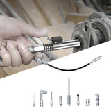 Maxbell 9 Pieces Grease Coupler Kit High Hardness Alloy Steel Greasing Accessory Kit
