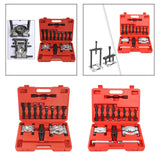 Maxbell Bearing Seperator Remover Tool Kit 35-75mm splitters Accessories Alloy Steel Set of 12Pcs