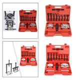 Maxbell Bearing Seperator Remover Tool Kit 35-75mm splitters Accessories Alloy Steel Set of 12Pcs