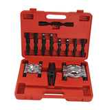 Maxbell Bearing Seperator Remover Tool Kit 35-75mm splitters Accessories Alloy Steel Set of 12Pcs