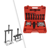 Maxbell Bearing Seperator Remover Tool Kit 35-75mm splitters Accessories Alloy Steel Set of 12Pcs