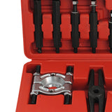 Maxbell Bearing Seperator Remover Tool Kit 35-75mm splitters Accessories Alloy Steel Set of 12Pcs