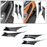 Maxbell Inside Door Handle Trims Panel Cover for BMW 5 Series G30 G38 2018-2023 Black