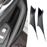Maxbell Inside Door Handle Trims Panel Cover for BMW 5 Series G30 G38 2018-2023 Black