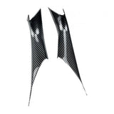Maxbell Inside Door Handle Trims Panel Cover for BMW 5 Series G30 G38 2018-2023 Carbon Fiber Pattern