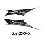 Maxbell Inside Door Handle Trims Panel Cover for BMW 5 Series G30 G38 2018-2023 Carbon Fiber Pattern