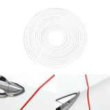 Maxbell Car Door Edge Guards Entry Guard Automobile Accessory for ATV Sedan SUV White
