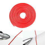 Maxbell Car Door Edge Guards Entry Guard Automobile Accessory for ATV Sedan SUV Red