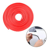 Maxbell Car Door Edge Guards Entry Guard Automobile Accessory for ATV Sedan SUV Red