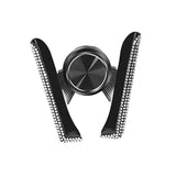 Maxbell Car Phone Holder Hands Free Rhinestone Interior Accessories for Vehicle White