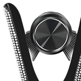 Maxbell Car Phone Holder Hands Free Rhinestone Interior Accessories for Vehicle White