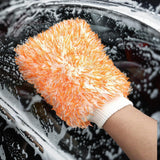 Maxbell Car Wash Mitt Machine Washable Washing Glove for Boats Motorcycles Cars