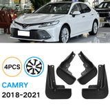 Maxbell 4x Front and Rear Mud Flaps Automotive Fender for Toyota XV70 Flexible