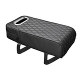 Maxbell Armrest Box Mats Multifunctional with Storage Pocket Universal Arm Rest Pad black