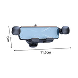 Maxbell Car Phone Holder Anti Slip Stable Rotatable Automobile Air Vent Phone Holder Blue