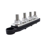 Maxbell Power Distribution Block Bus Bar Terminal Block for Marine Solar Wiring Black M8 5 16 Studs