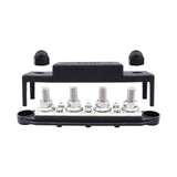 Maxbell Power Distribution Block Bus Bar Terminal Block for Solar Wiring Marine Black Red M8 5 16