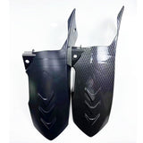 Maxbell Motorcycle Mud Flap Rear Wheel Accessory Splash Guard for Click 150 125 black