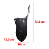 Maxbell Motorcycle Mud Flap Rear Wheel Accessory Splash Guard for Click 150 125 carbon fiber