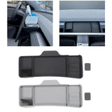 Maxbell Center Console Organizer Tray Screen Rear Phone Holder Tray for Model 3 Black