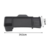 Maxbell Center Console Organizer Tray Screen Rear Phone Holder Tray for Model 3 Black