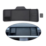 Maxbell Center Console Organizer Tray Screen Rear Phone Holder Tray for Model 3 Black