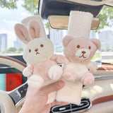 Maxbell Car Seat Belt Strap Cover Auto Seat Belt Cover for All Cars Women Girls Bear