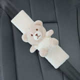 Maxbell Car Seat Belt Strap Cover Auto Seat Belt Cover for All Cars Women Girls Bear