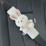 Maxbell Car Seat Belt Strap Cover Auto Seat Belt Cover for All Cars Women Girls Rabbit