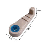 Maxbell Car Headrest Hidden Hook Durable Storage Organizer for Grocery Coat Bag Beige