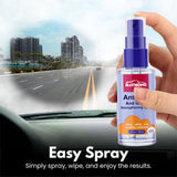 Maxbell 120ml Coating Car Anti Fog Spray for Window Side Mirror Bathroom Mirror