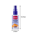 Maxbell 120ml Coating Car Anti Fog Spray for Window Side Mirror Bathroom Mirror