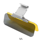 Maxbell 2 in 1 Car Anti Glare Sun Visor Extension for Safer Driving Sturdy 32cmx11cm