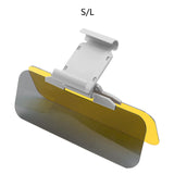 Maxbell 2 in 1 Car Anti Glare Sun Visor Extension for Safer Driving Sturdy 32cmx11cm