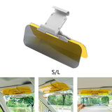 Maxbell 2 in 1 Car Anti Glare Sun Visor Extension for Safer Driving Sturdy 32cmx11cm