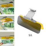 Maxbell 2 in 1 Car Anti Glare Sun Visor Extension for Safer Driving Sturdy 32cmx11cm
