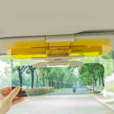 Maxbell 2 in 1 Car Anti Glare Sun Visor Extension for Safer Driving Sturdy 32cmx11cm