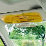 Maxbell 2 in 1 Car Anti Glare Sun Visor Extension for Safer Driving Sturdy 32cmx11cm